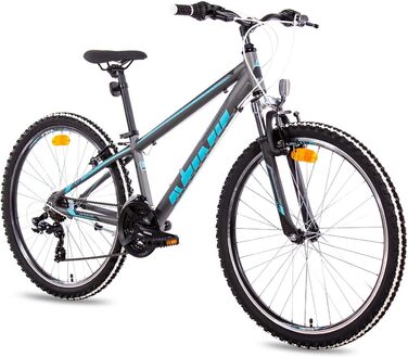 Гірський велосипед Airtracks YO.2640 26'' алюмінієвий, Shimano 21 швидкість, хардтейл для підлітків, зріст 150-165 см, 2023 рік