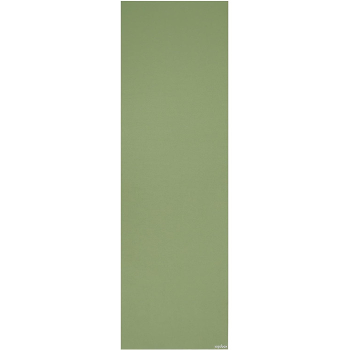 Yogabox Studio Premium килимок для йоги 200x60x3 мм (оливковий) - Німеччина, OEKO-TEX 100, для фітнесу, пілатесу