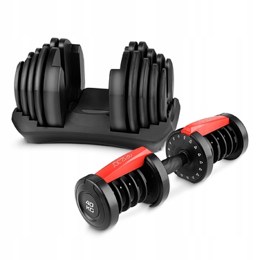 Регульовані чавунні гантелі 4FIZJO 1 x 40 кг