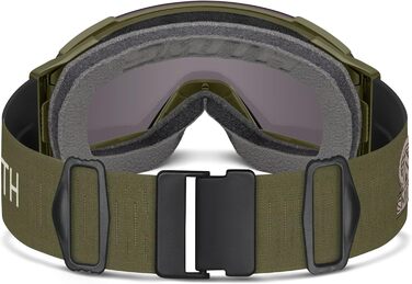 Лижна маска Smith Optics I/O MAG XL, унісекс, зелена, ChromaPop Sun Platinum Mirror, зимові окуляри