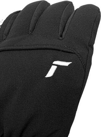 Reusch Elon R-TEX XT дуже теплі водонепроникні зимові рукавички для лиж та сноуборду, унісекс, чорні-білі, розмір 10