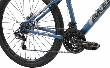 Гірський велосипед BIKESTAR Hardtail з 21-швидкісною трансмісією Shimano, дисковими гальмами, колесами 26/27.5/29 дюймів, рамою 15/17/19 дюймів, MTB