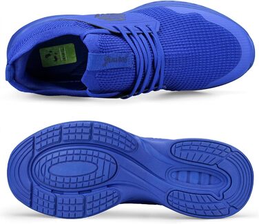 Кросівки Giniros для чоловіків: бігові, спортивні, тенісні, повсякденні. Легкі, дихаючі, для вулиці, фітнесу, джогінгу. Розмір 42 EU, синій колір