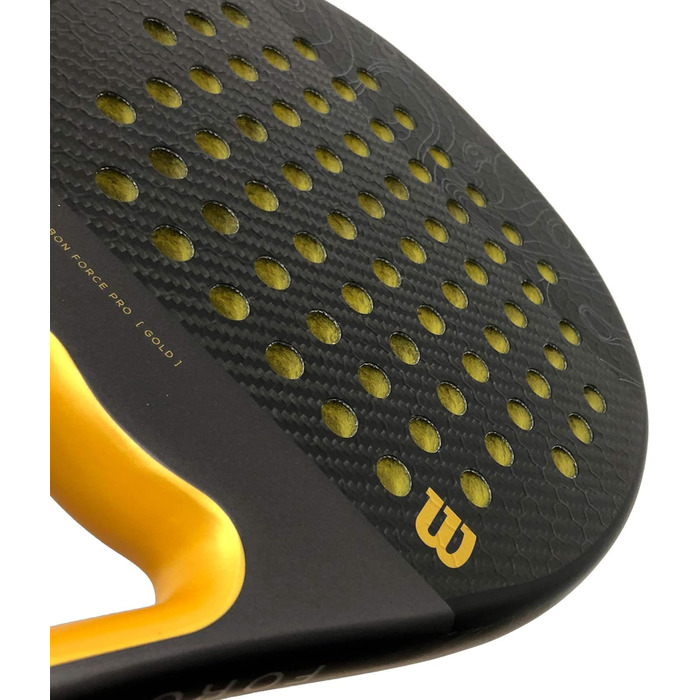 Тенісна ракетка Wilson Carbon Force Pro Gold Ltd, карбонова, професійна