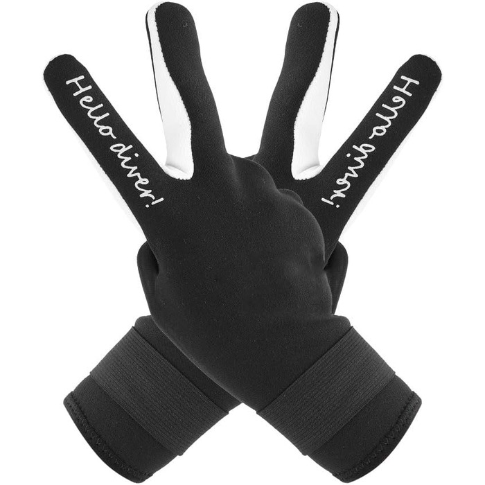 Рукавички для дайвінгу Neopren 2мм, 5-пальцеві - для дайвінгу, каякінгу, серфінгу та зими