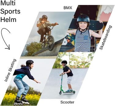 Дитячий велосипедний шолом FISCHER BMX з LED підсвіткою, шолом для велосипеда та дерт-байка
