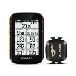 Велокомп'ютер COOSPO BC200 GPS Bluetooth 5.0 ANT+ з LCD екраном 2.4