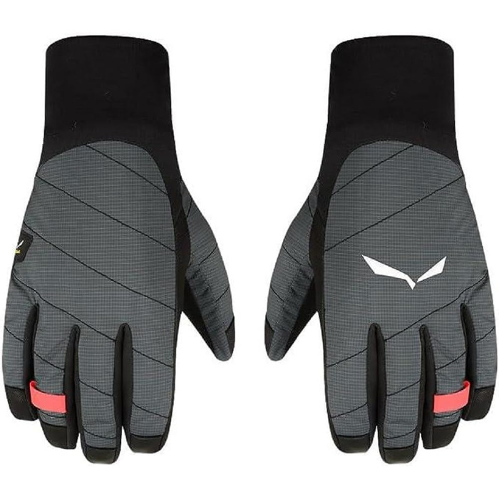 Жіночі рукавички Salewa Ortles Tirolwool Responsive, утеплені, чорні, розмір 5/XS
