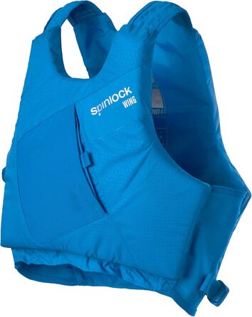 Рятувальний жилет Spinlock Wing Side Zip 50N для каякінгу, допоміжний PFD для водних видів спорту, кобальтово-синій, Easy Stretch