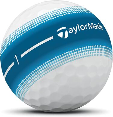Гольф-м'ячі TaylorMade Tour Response Stripe 25, багатоколірні