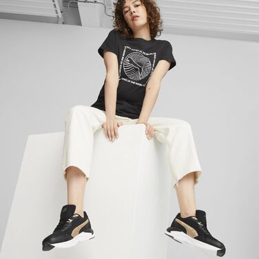 Жіночі футбольні бутси PUMA X-Ray Speed Lite WNS Space Metallics, 36 EU, чорні