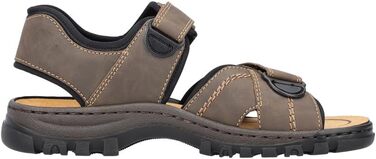 Чоловічі сандалії Rieker коричневого кольору, розмір 40 EU