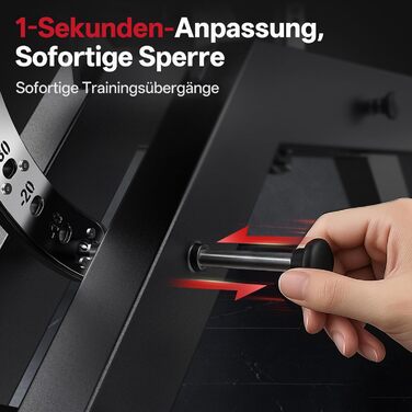 JOROTO MD70 Тренувальна лава з регулюванням, багатофункціональна лава для фітнесу, вантажопідйомність до 400 кг, 8 положень спинки та 5 положень сидіння, для комплексних тренувань