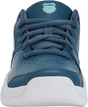 Кросівки для тенісу K-Swiss Kinder Court Express Carpet – унісекс, 38 EU, кольори: Indian Teal, White, Aqua Splash