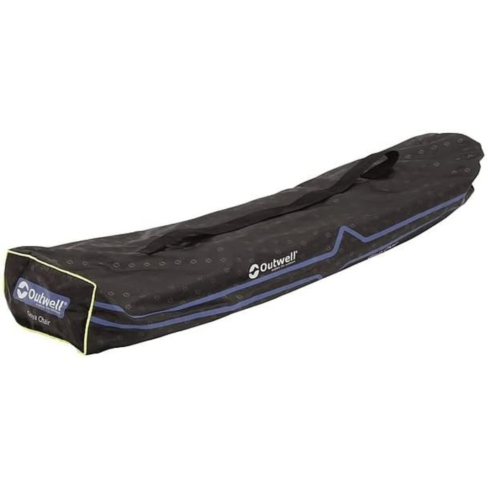Крісло туристичне Outwell Goya, 100 кг, поліестер, чорний, 13x30x110 см