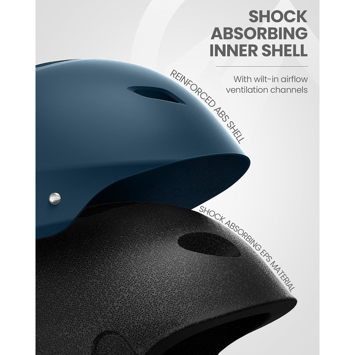 Шолом Outdooraster Kelvin Unisex для сноуборду та лижного спорту (XL, Navy Blue)