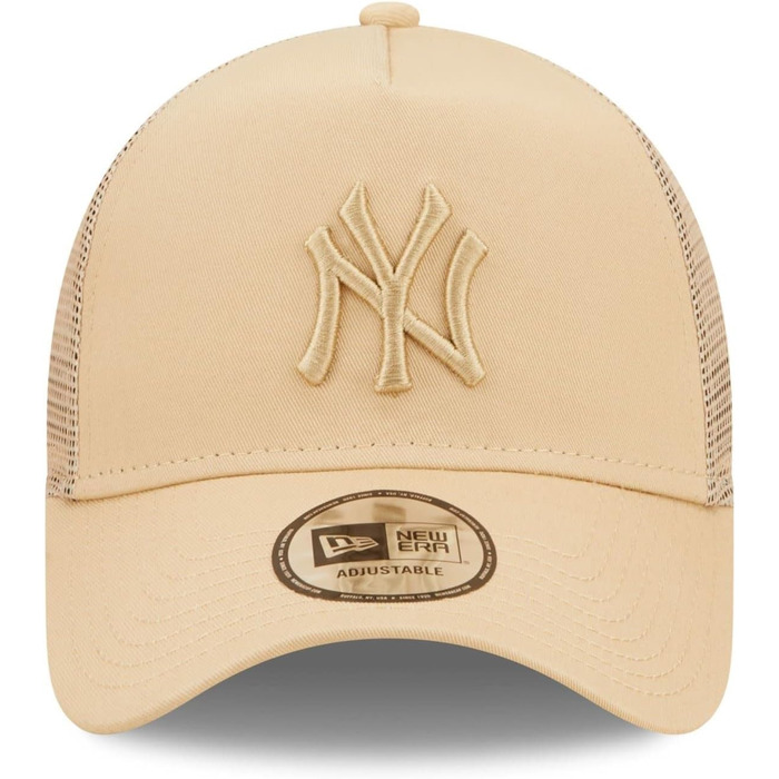 Кепка New Era New York Yankees з сіткою MLB, оливковий колір, регульована, бейсболка