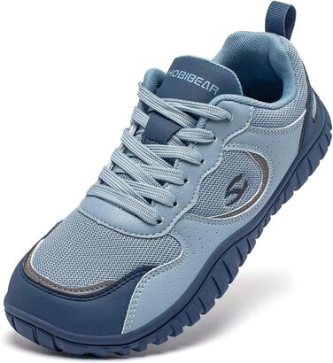 Взуття для фітнесу HOBIBEAR для жінок та чоловіків | Кросівки для трейлраннінгу з широкою передньою частиною | Синій, 39 EU