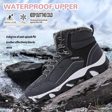 Чоботи зимові жіночі Littleplum, утеплені, для трекінгу, синього кольору (41 EU)