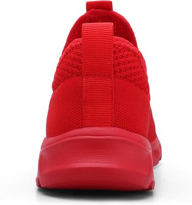 Чоловічі кросівки для ходьби та бігу: дихаючі, легкі, спортивні, для залу та вулиці. Підходять для джогінгу, фітнесу, тенісу. Модель 8058, розмір 43 EU, червоні