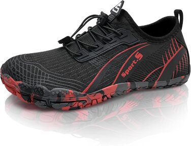 Легкі шкарпеткові кросівки IceUnicorn для чоловіків та жінок. Шкарпетки-кросівки, аквашузи, фітнес-кросівки, пляжні та плавальні кросівки. Розмір 43 EU, чорний колір.