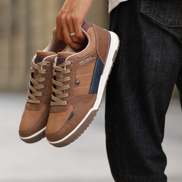 ARRIGO BELLO Кросівки чоловічі для активного відпочинку, роботи та хайкінгу. Легкі, розміри 41-46, колір: коричневий