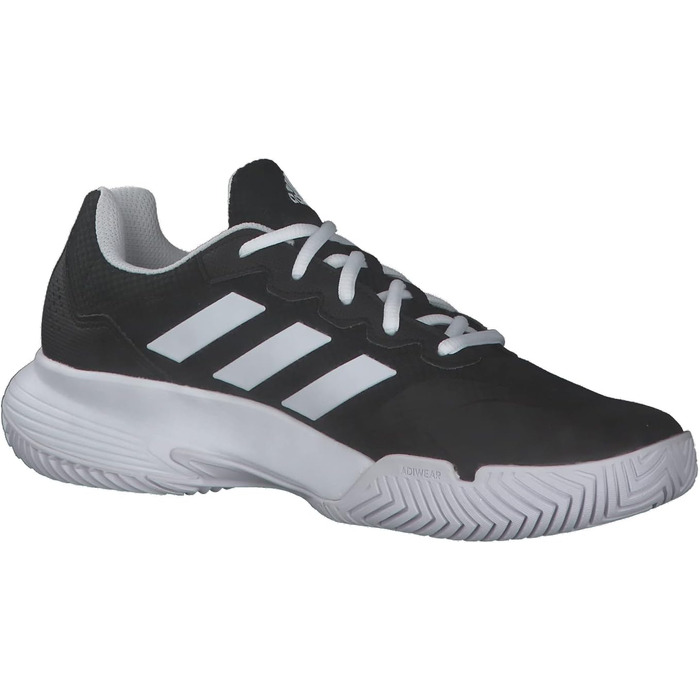 Жіночі тенісні кросівки Adidas Gamecourt 2w, 38 EU, чорний/білий