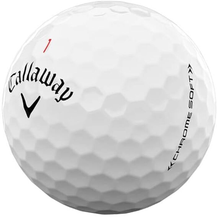 Гольф-м'ячі Callaway Chrome Soft (серія 2022), білі