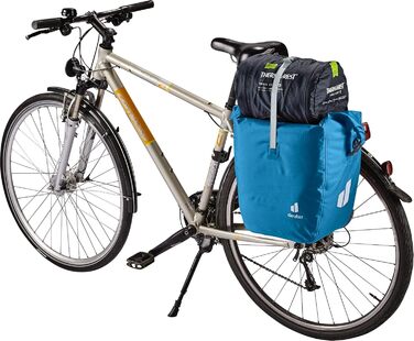 Велосумка Deuter Weybridge 25+5 л, водонепроникна, на задній багажник, Reef