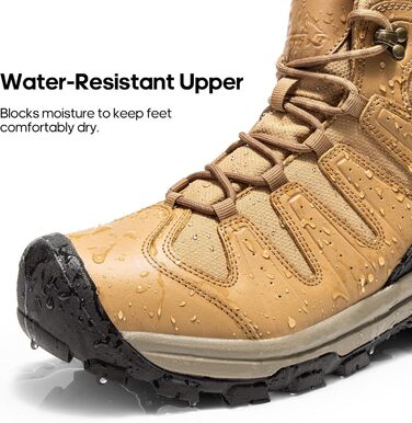 Чоловічі трекінгові черевики NORTIV 8, водонепроникні, пісочний, 42 EU