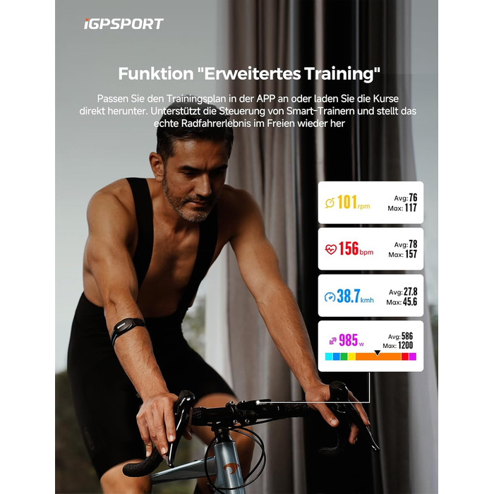 Велокомп'ютер iGPSPORT iGS630S GPS, 2.8