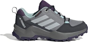 Дитячі трекінгові черевики Adidas Terrex Ax4R RAIN.RDY (28 EU, сірий/сірий/блакитний)