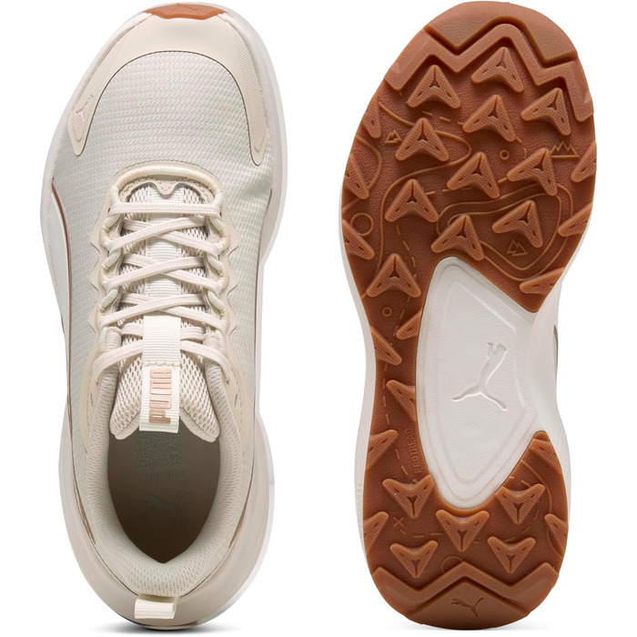 Кросівки PUMA Skyrocket Lite Trail - унісекс, розмір 37.5 EU, колір Alpine Snow Puma Gold