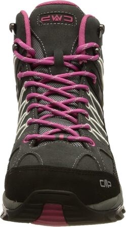 Черевики трекінгові жіночі CMP Rigel Mid WP, сіро-фуксія-айс, 43