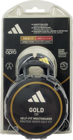 Захисна капа для рота adidas OPRO Gen4 Gold-Edition, золотиста, для спорту