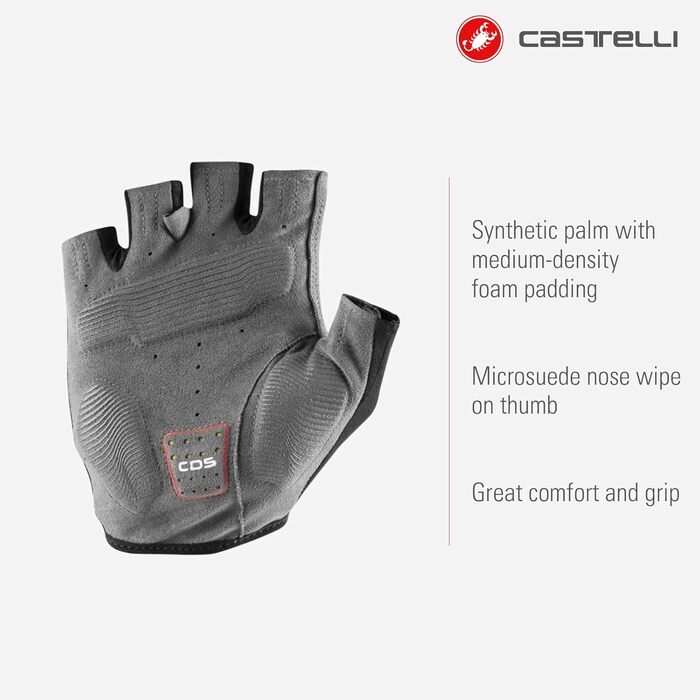 Рукавички чоловічі Castelli Entrata V L (слонова кістка) - велосипедні, зимові