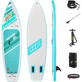 Надувна SUP-дошка Bestway Hydro-Force Aqua Glider 322x79x12 см з веслом для турінгу