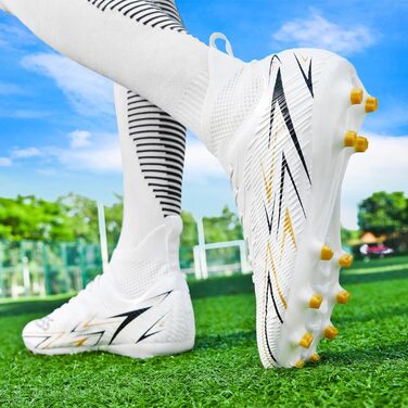 Чоловічі футбольні бутси з високим верхом для штучного поля, дитячі, FG, AG, Turf, Trainer, 44 EU