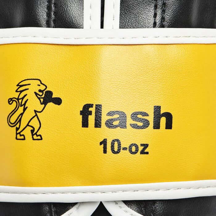 Боксерські рукавички LEONE 1947 Flash, унісекс, 10 унцій, жовті