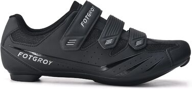 Велосипедні шкарпетки для жінок, шосейні велотуфлі з шипами, сумісні з Peloton SPD ARC Look Delta, унісекс велотуфлі для занять на велотренажері та на відкритому повітрі (37 EU, Чорний)