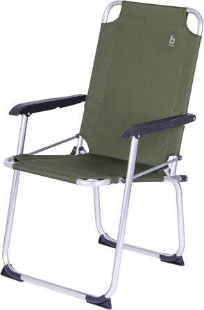 Складний стілець для риболовлі Bo-Camp Alu Klappstuhl - зелений