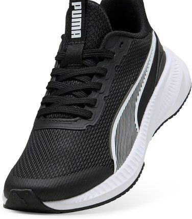 Дитячі кросівки PUMA Flyer Lite 3 Jr - чорно-білі, 37.5 EU