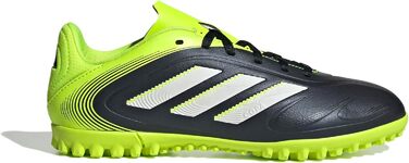 Дитячі футбольні бутси Adidas Copa Pure III Club Turf для дітей, розмір 35 EU, чорний, білий, лимонний, унісекс