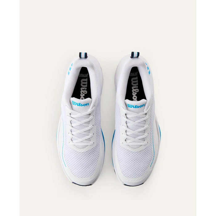 Кросівки для тенісу Wilson Rush Pro Lite WRS333180 White/Atomic Blue/Navy Blazer 44 2/3 EU