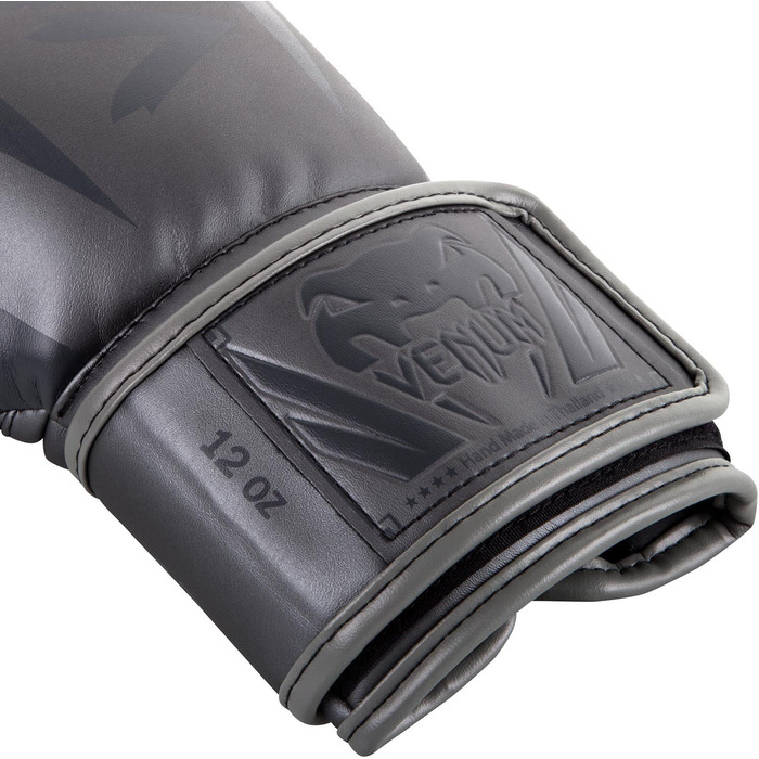 Боксерські рукавички Venum Elite сірого кольору, 10 Oz