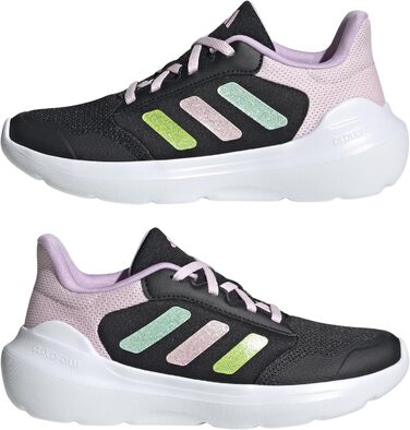 Дитячі кросівки adidas TENSAUR Run 3.0 JUNIOR, EU 21, чорний, м'ятний, рожевий