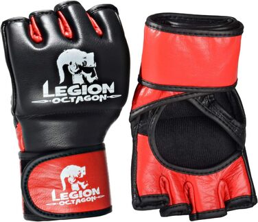 Рукавички для ММА KWON Legion Octagon XXL, шкіряні, для боїв