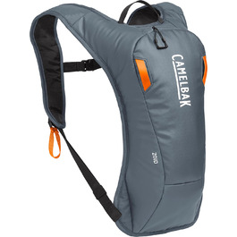 Гідраторний рюкзак CamelBak Zoid сірий/помаранчевий для спорту