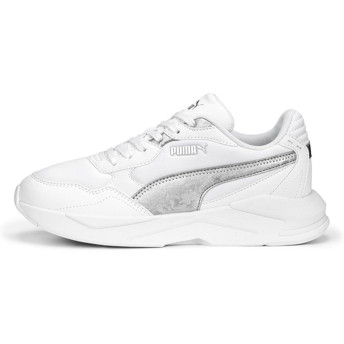 Жіночі футбольні бутси PUMA X-ray Speed Lite WNS Space Metallics, 40 EU, Білий