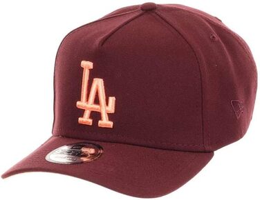 Кепка бейсболка New Era MLB Los Angeles Dodgers 9Forty A-Frame Snapback, червона
